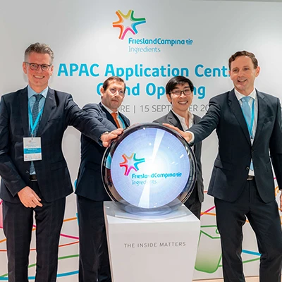 FrieslandCampina Ingredients opens new R&D application centre in Singapore